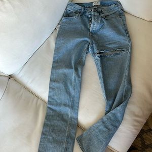 AGOLDE Slit Leg Jeans